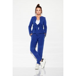 Marynarka casual wiązana w talii L309A