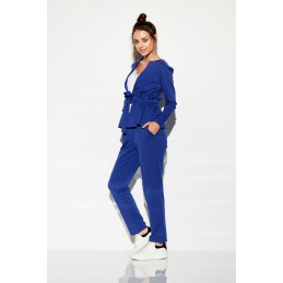 Marynarka casual wiązana w talii L309A