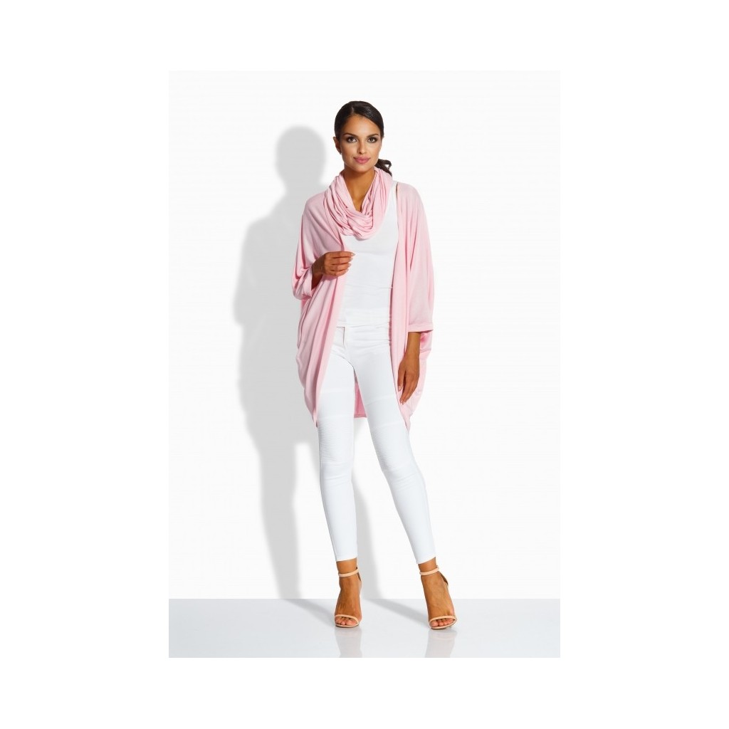 L216 Kobieca narzutka z kominem