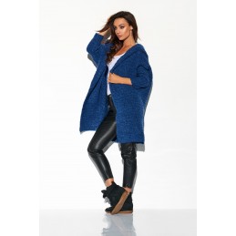 Kardigan z dużym kapturem LSG107