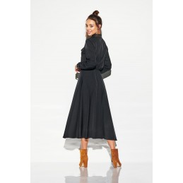 Sukienka szmizjerka maxi kolor L314