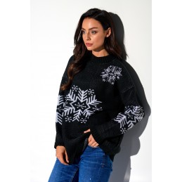 Półgolf śnieżynka LS267