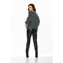 Sweter z dużym dekoltem LSG111