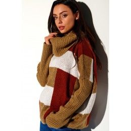 Oversizowy golf kratka LSG112