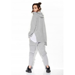 Modny komplet swetrowy z bojówkami LSG123