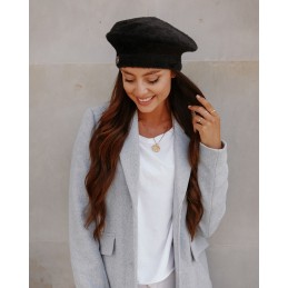 Futrzany beret LGK116