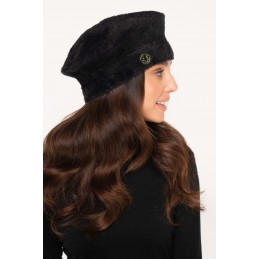 Futrzany beret LGK116