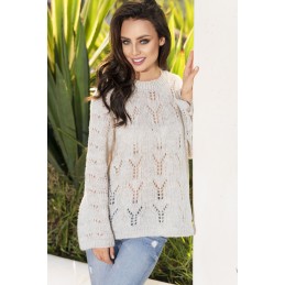 Ażurowy sweterek LS202