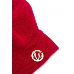 Beret damski z pomponem LGK120