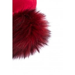 Beret damski z pomponem LGK120