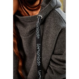 Bawełniana sukienka/bluza z falbaną LN119