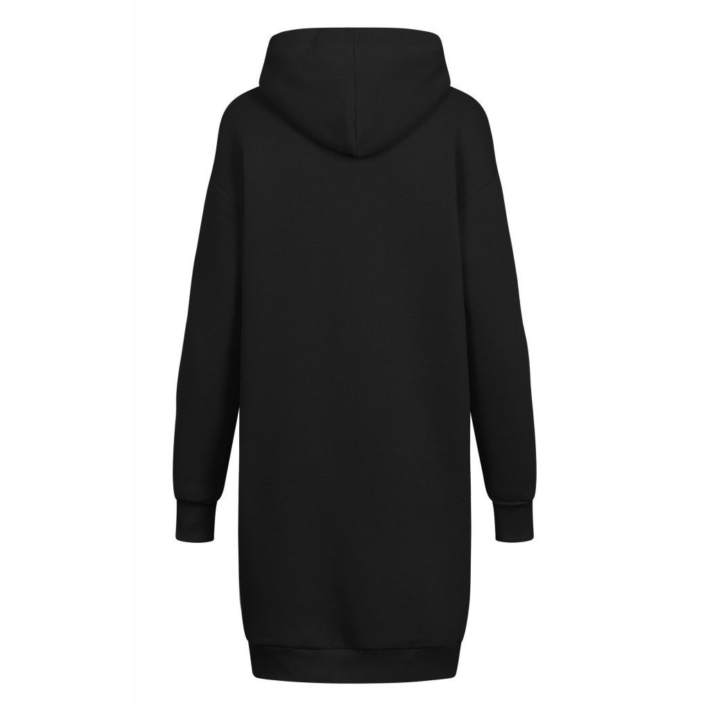 Bawełniana sukienka/bluza z kieszenią na zamki LN120