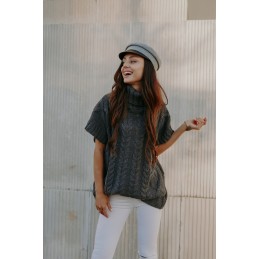 Kamizelka swetrowa z golfem LS312