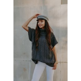 Kamizelka swetrowa z golfem LS312