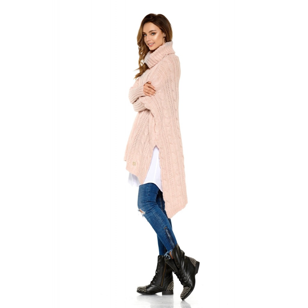 Moherowy golf oversize LS215