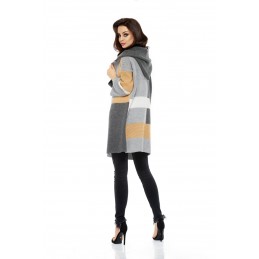 Kolorowy kardigan LS204