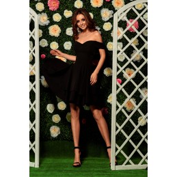 Zjawiskowa sukienka bardotka L258