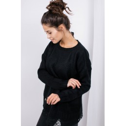 Sweter z koronką SUZANNE