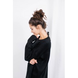 Sweter z koronką SUZANNE