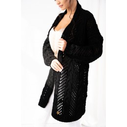 Ażurowy sweter LS324