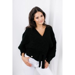 Kardigan wiązany LS337