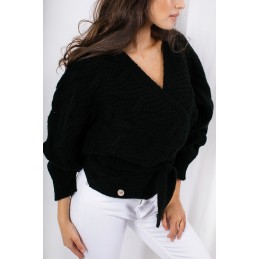 Kardigan wiązany LS337